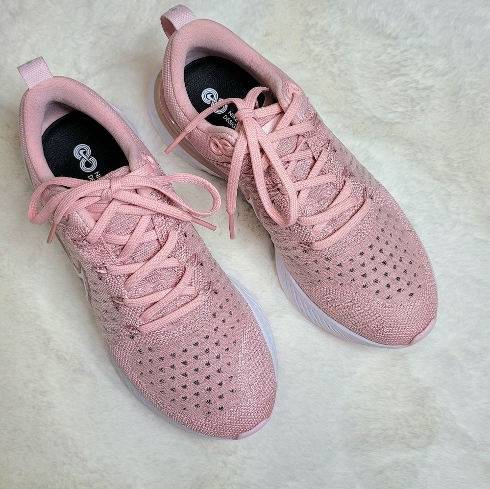 Nike React Infinity Running Trainers Sneakers Sho… - image 7